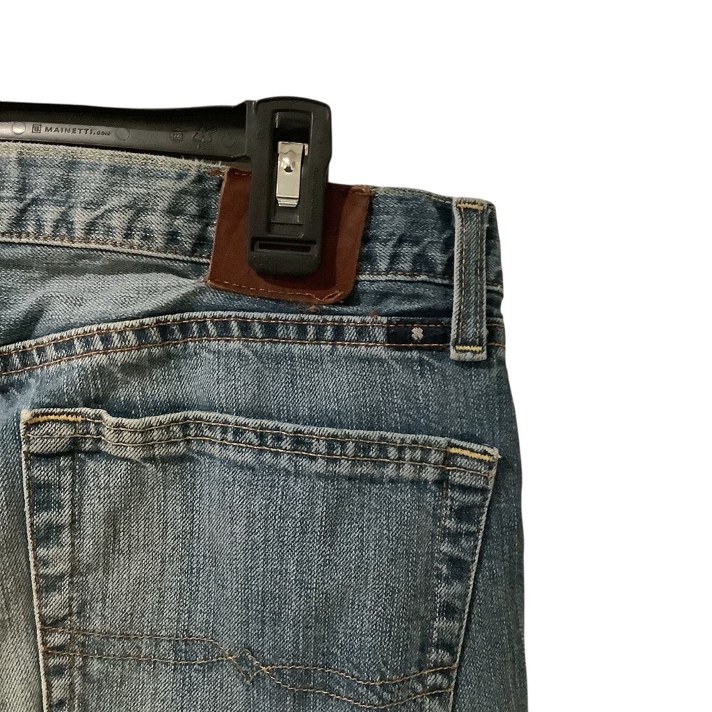 Lucky Brand Men's Distressed 361 Vintage Straight Blue Jeans - Picture 8 of 9